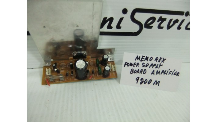 Memorex 9200M  module power supply amplificateur board